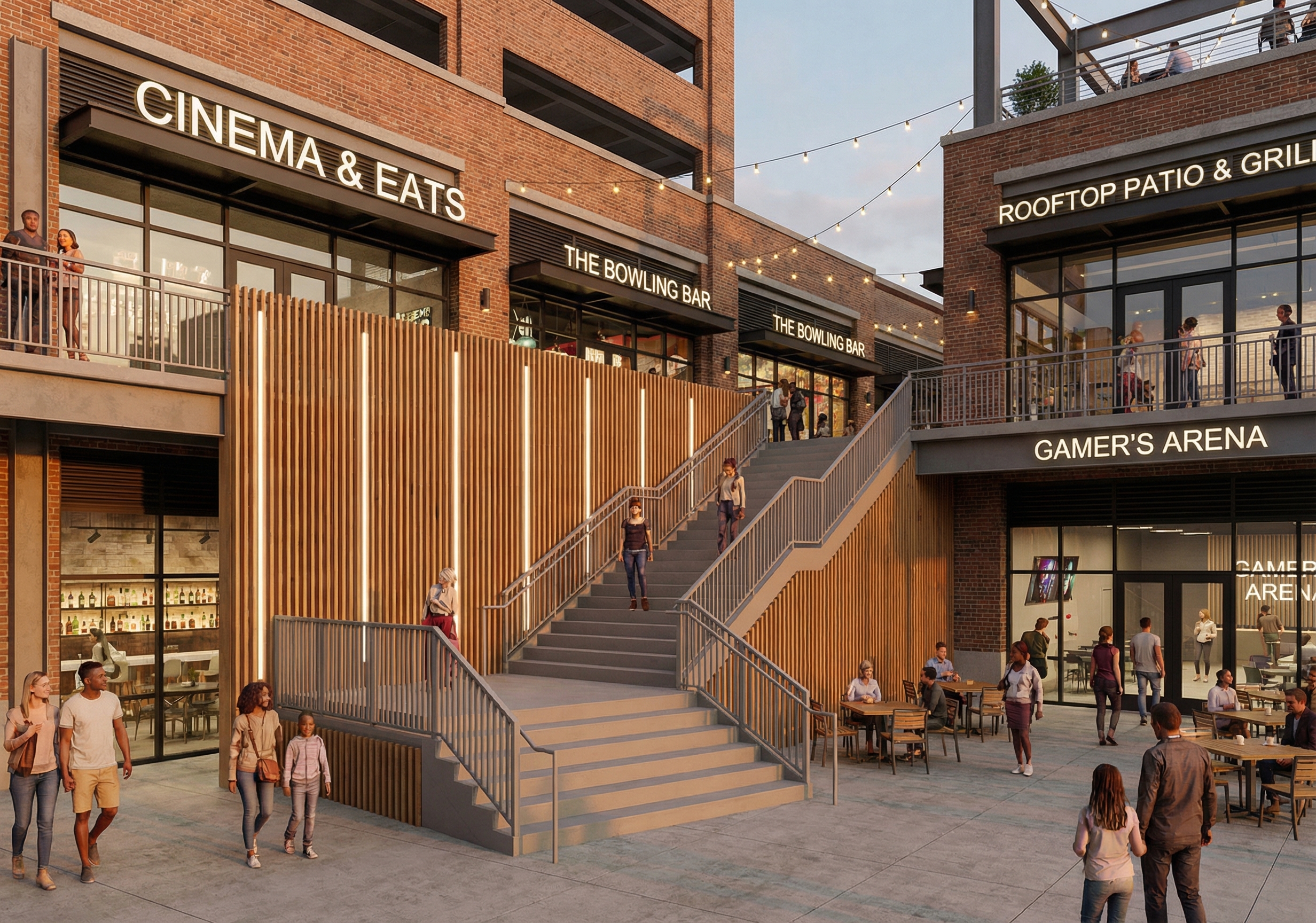 Mixed-Use Entertainment Complex